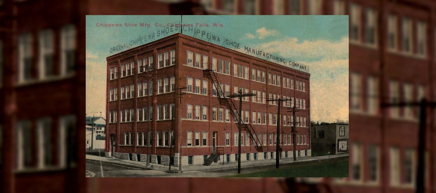 Chippewa Boot factory in Chippewa Falls, 1948.